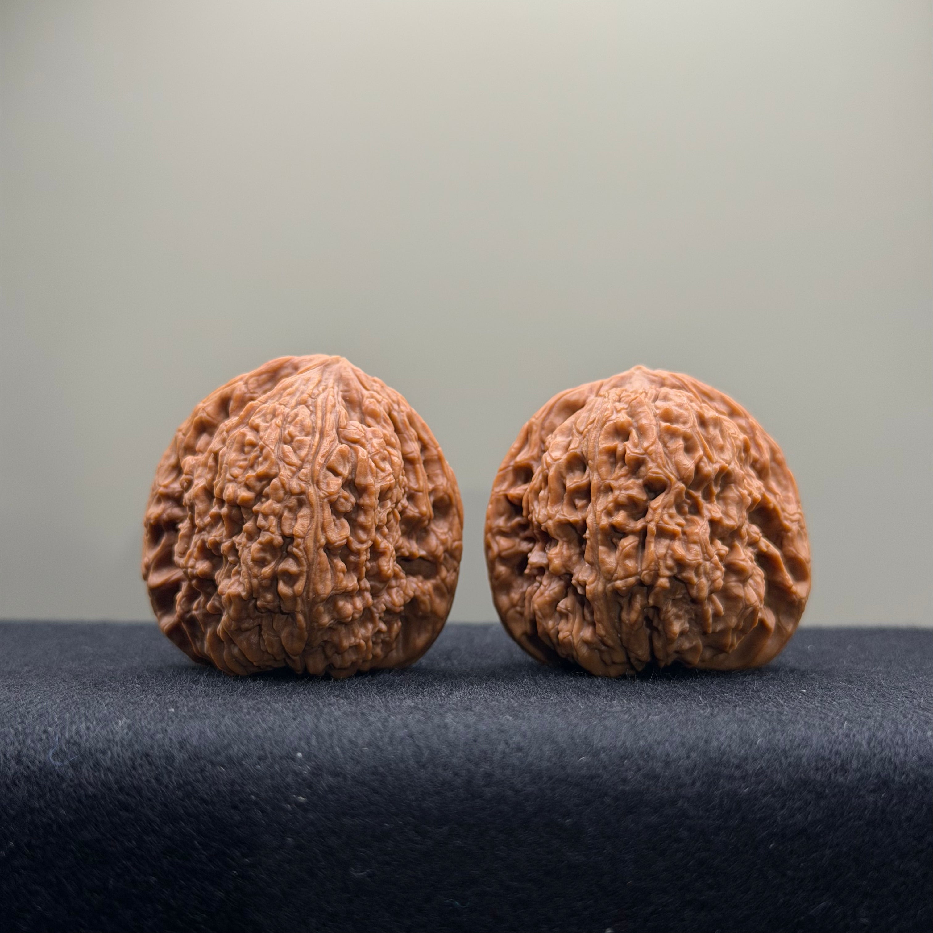 Nanjiang Stone Wenwan Walnut · 37mm · Natural · Select Ritual