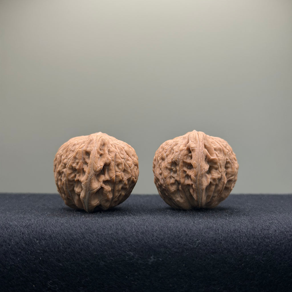 Mini Iron Hammer Wenwan Walnut · 35mm · Natural · Entry Ritual