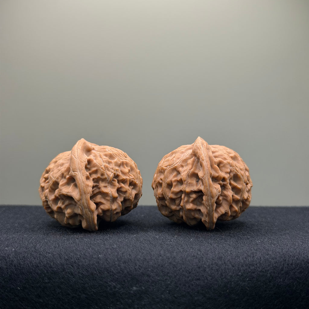 Aged Tree Palace Lantern Wenwan Walnut · 42mm · Natural · Select Ritual