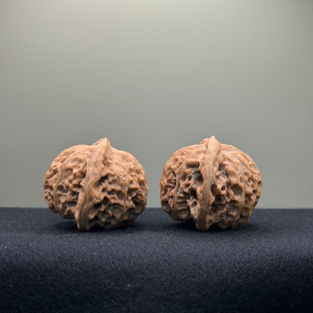 Aged Tree Palace Lantern Wenwan Walnut · 42mm · Natural · Select Ritual