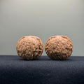 Qianlong Millstone Wenwan Walnut · 34mm · Natural · Select Ritual