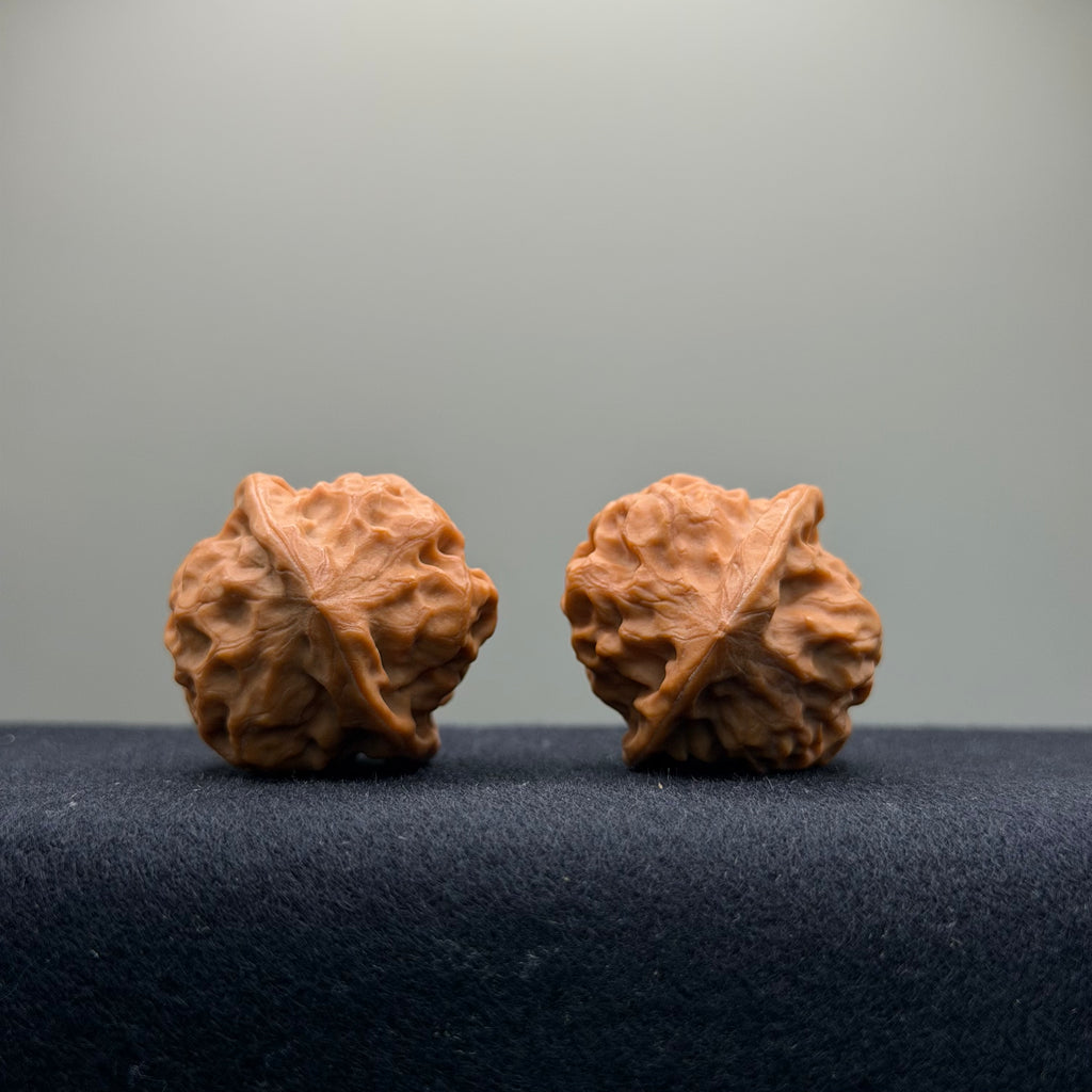 Toad Eye Wenwan Walnut · 33mm · Natural · Premium Ritual