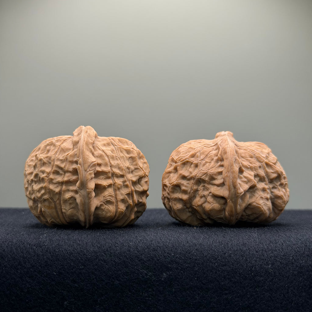 Pumpkin Wenwan Walnut · 42mm · Natural · Entry Ritual