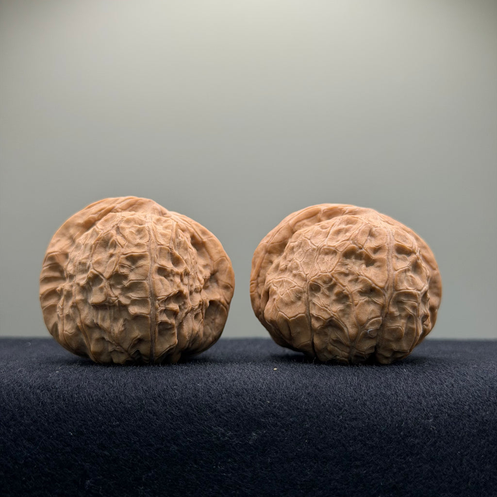 Pumpkin Wenwan Walnut · 42mm · Natural · Entry Ritual