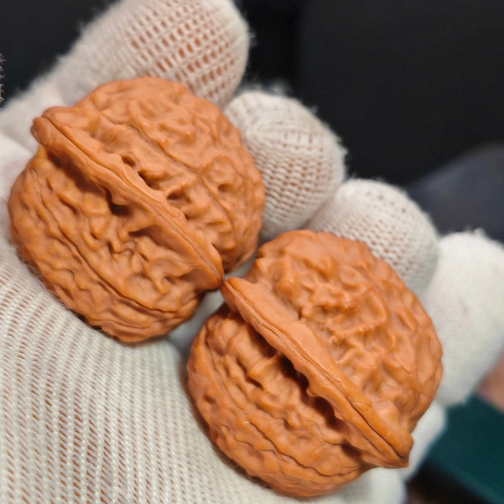 Shimen Ingot Wenwan Walnut · 36mm · Natural · Sourcing Pick