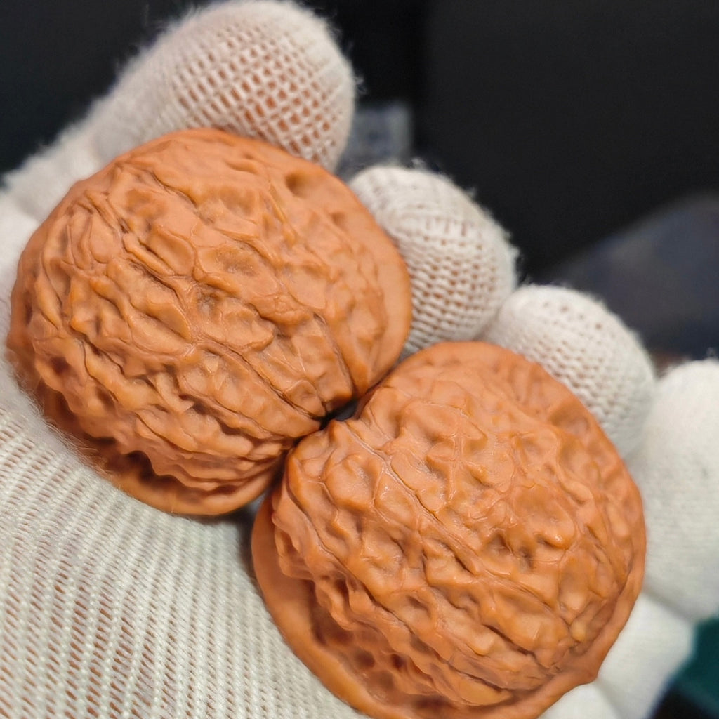 Shimen Ingot Wenwan Walnut · 36mm · Natural · Sourcing Pick