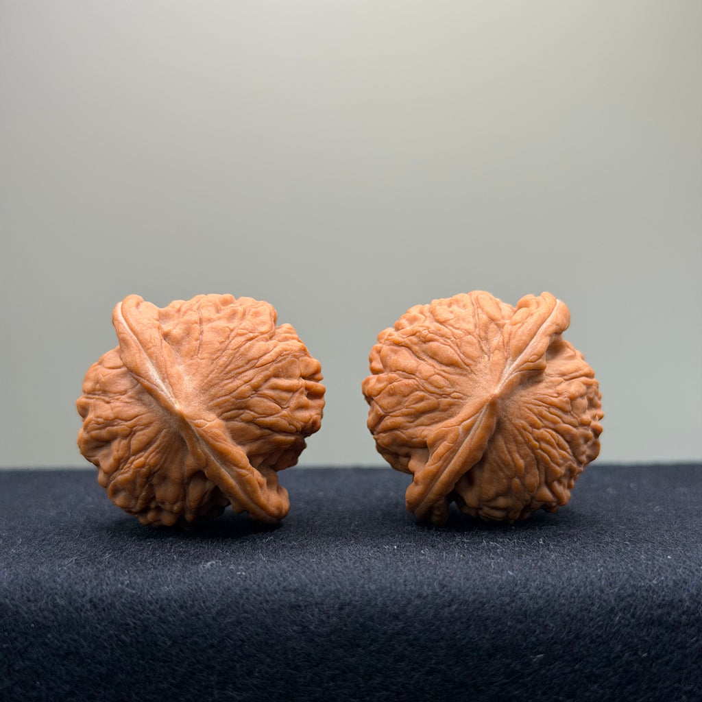 Small Red Robe Wenwan Walnut · 37mm · Natural · Premium Ritual
