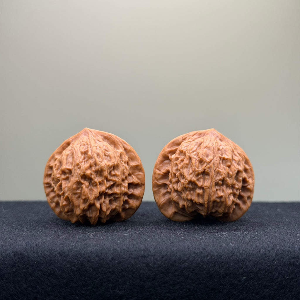 Qibugou Official Hat Wenwan Walnut · 35mm · Select Ritual