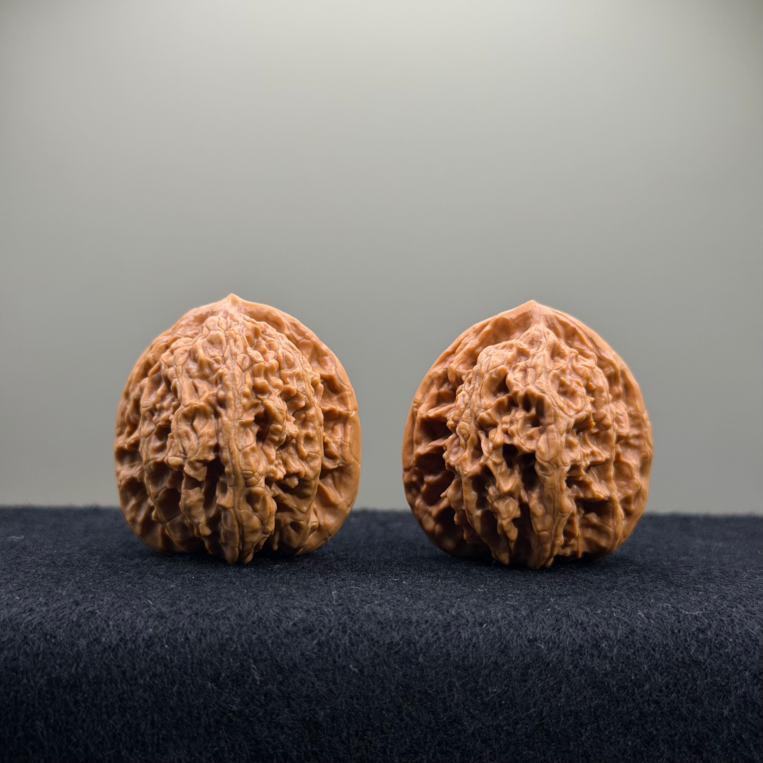 Wheat Ear Tiger Head Wenwan Walnut · 36mm · Entry Ritual