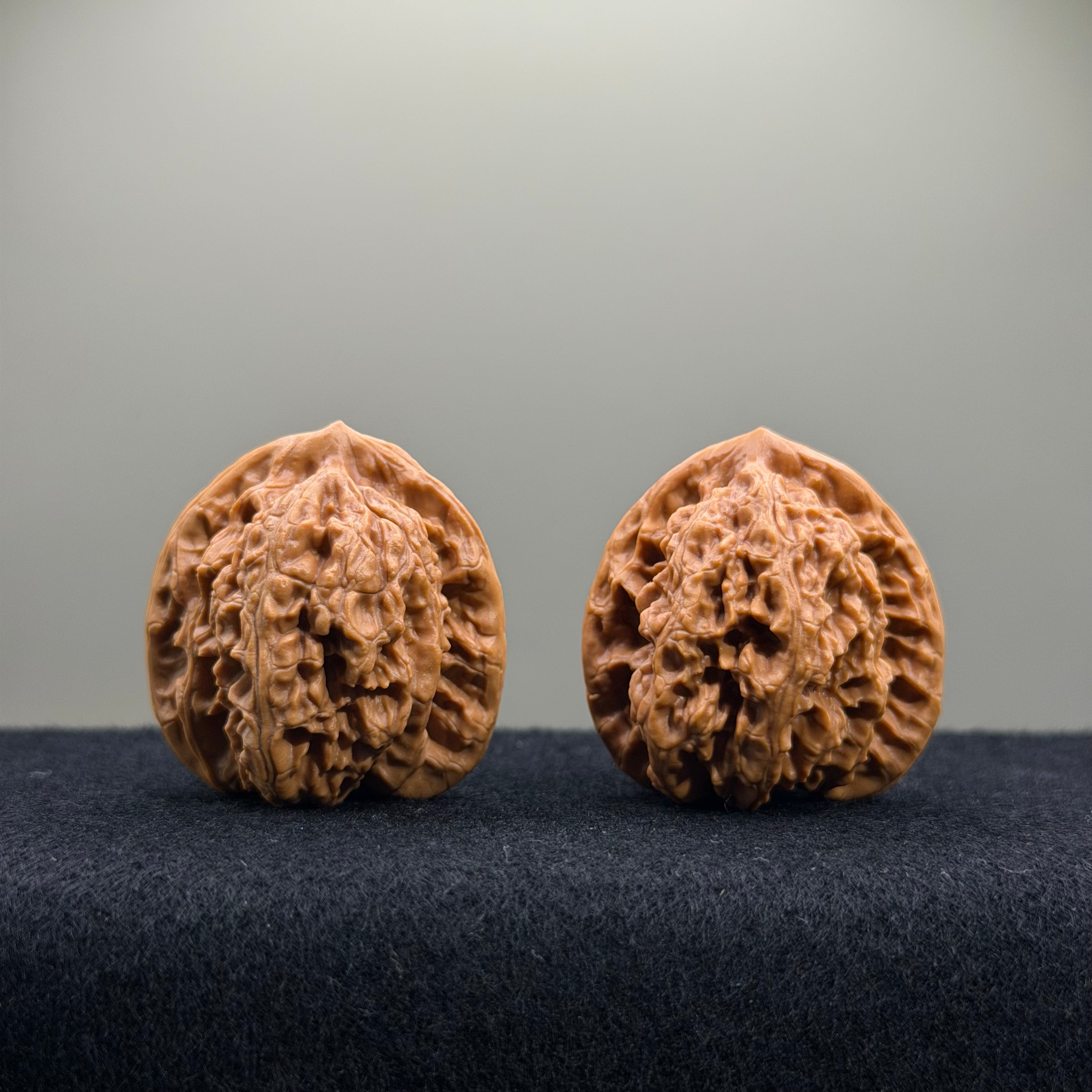 Wheat Ear Tiger Head Wenwan Walnut · 36mm · Entry Ritual
