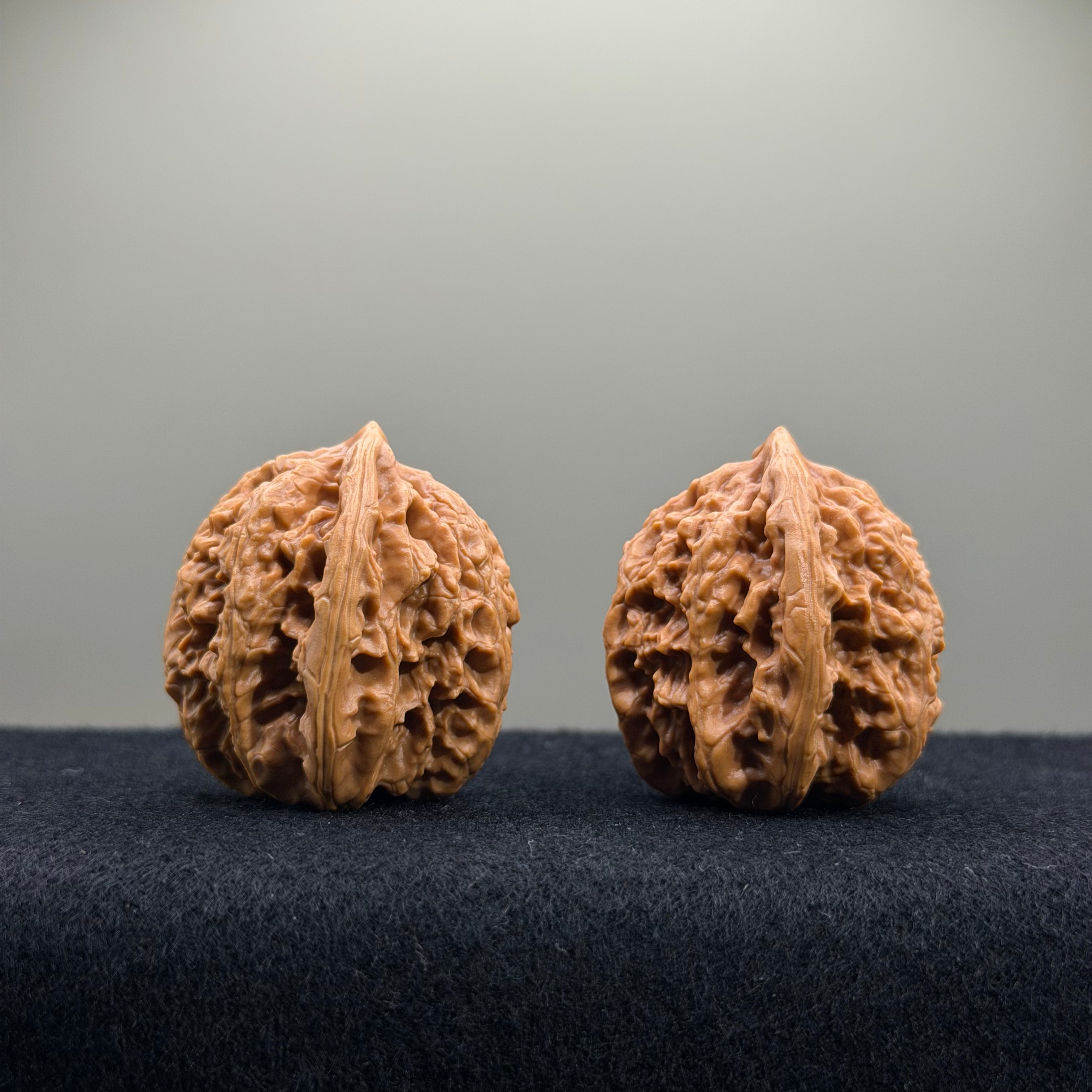 Wheat Ear Tiger Head Wenwan Walnut · 36mm · Entry Ritual