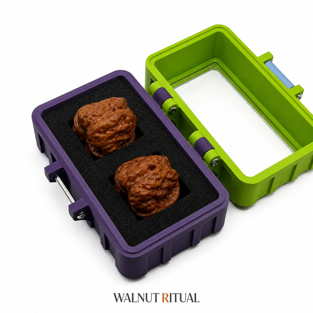 Walnut Vault — EDC Case for Wenwan Walnuts