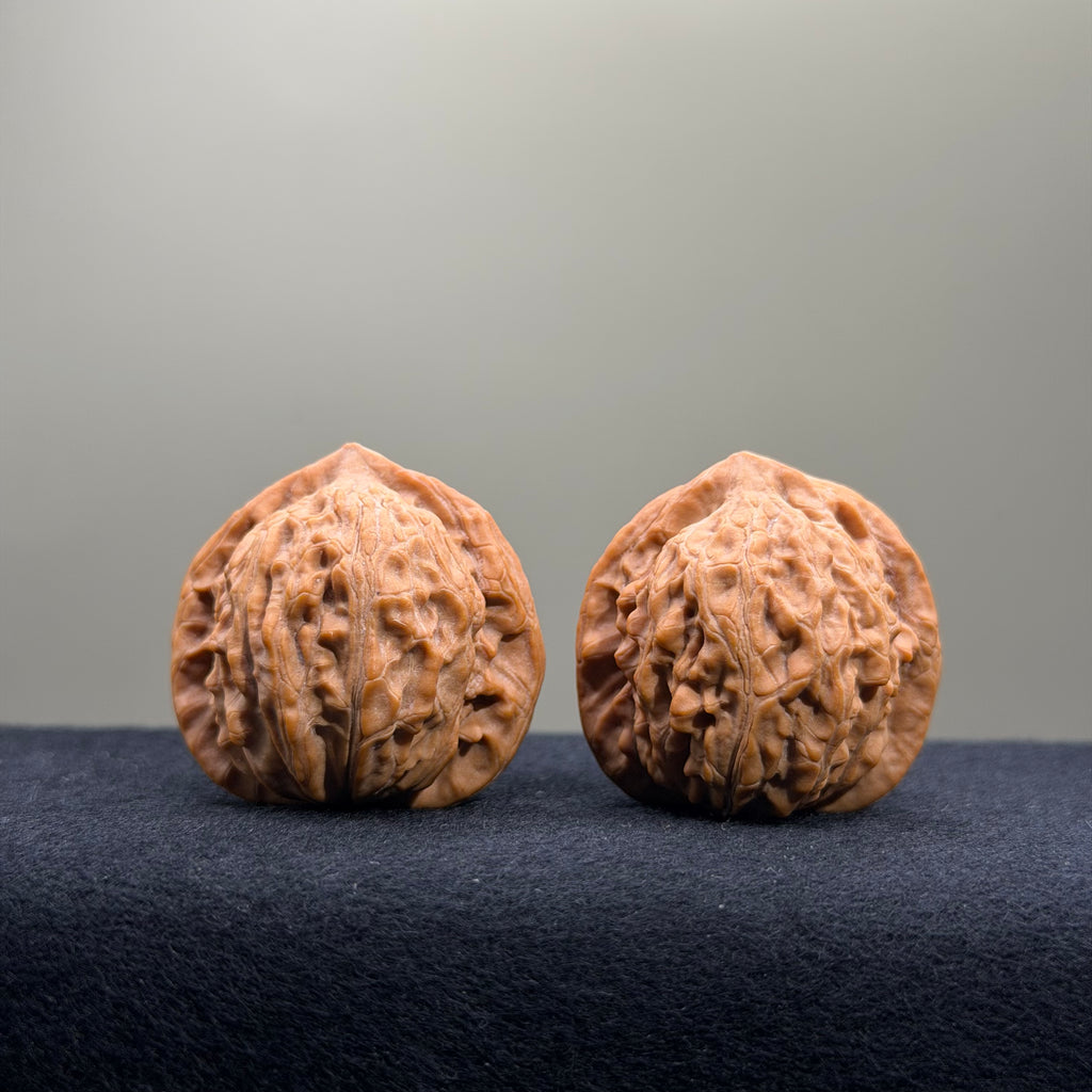 Longevity Peach Wenwan Walnut · 36mm · Natural · Select Ritual