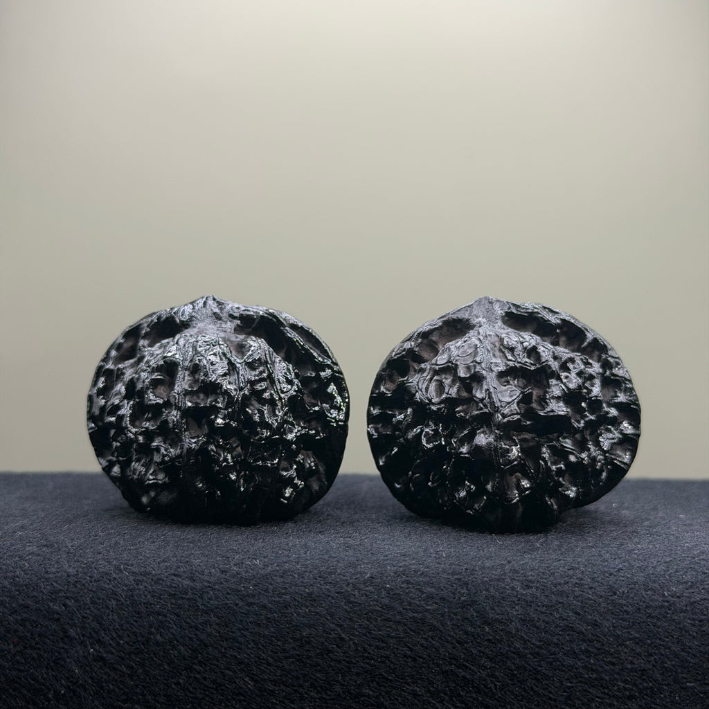 Ground Buried Official Hat Wenwan Walnut · 44mm · Select Ritual