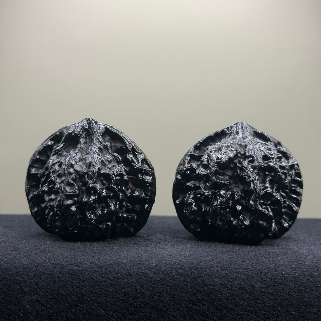 Ground Buried Official Hat Wenwan Walnut · 48mm · Select Ritual