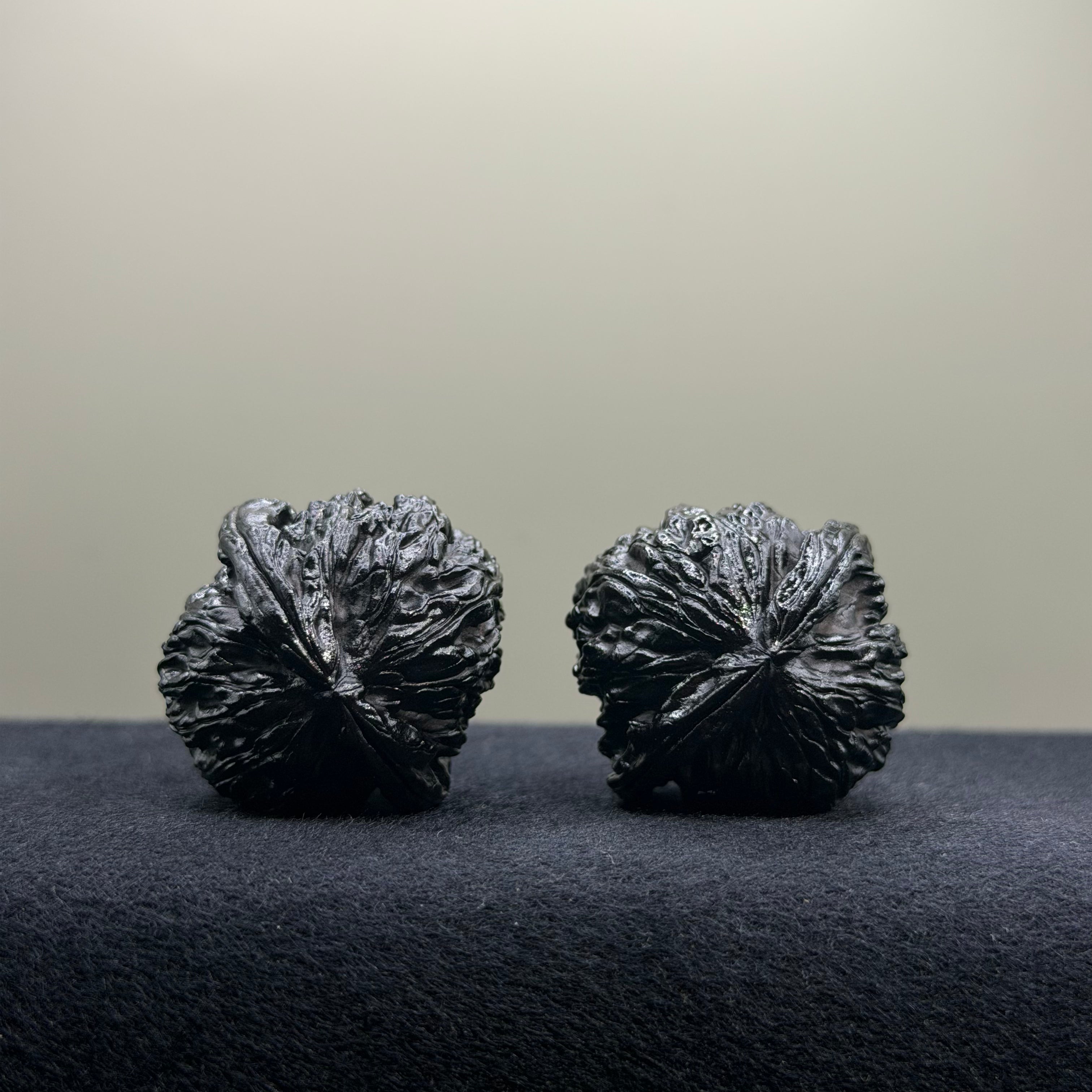 Ground Buried White Lion Wenwan Walnut · 34mm · Select Ritual