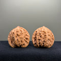 Heart Shape · Cuikai Scholar Cap Wenwan Walnut · 42mm · Natural · Select Ritual
