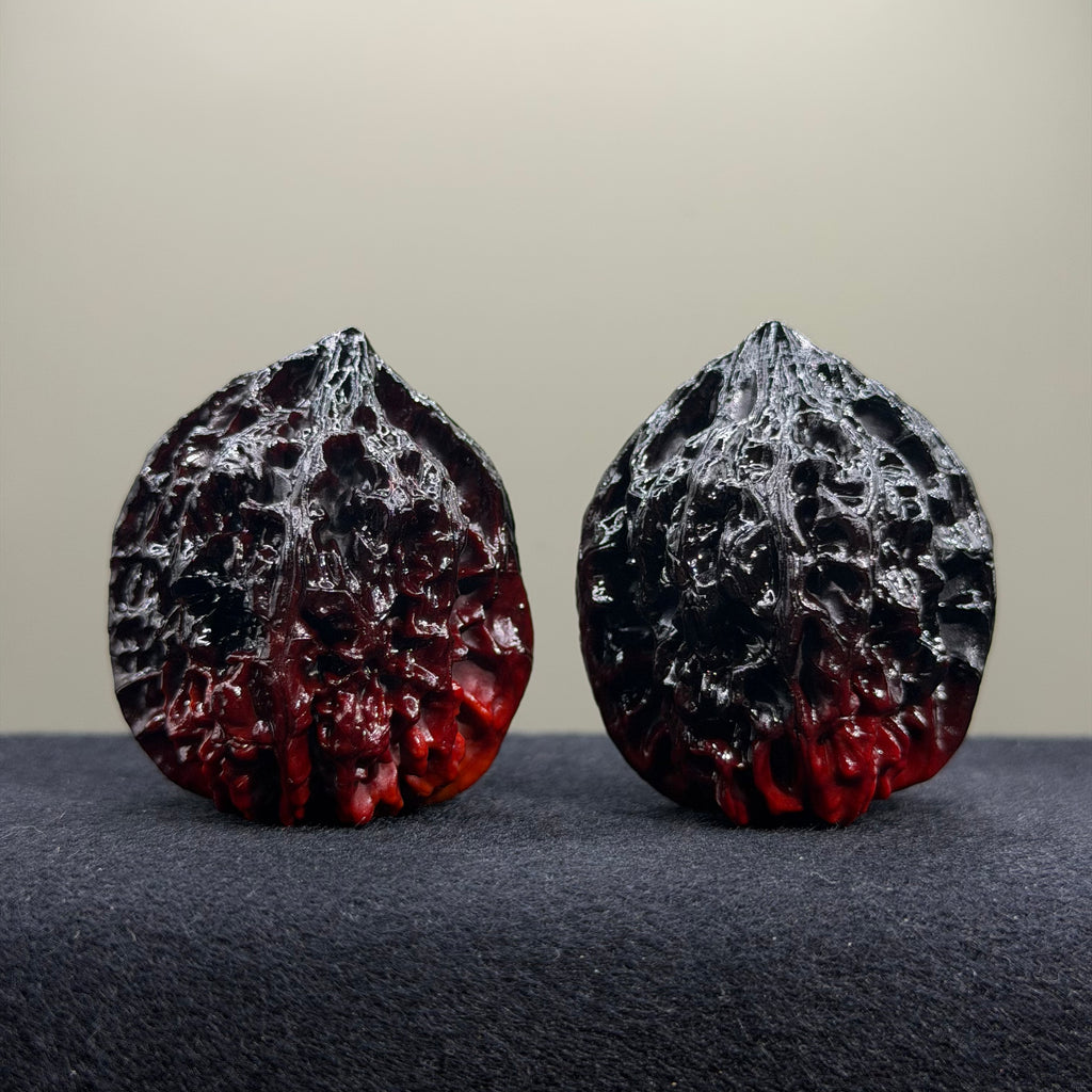Ghost Rider Chicken Heart Wenwan Walnut · 40mm · Select Ritual