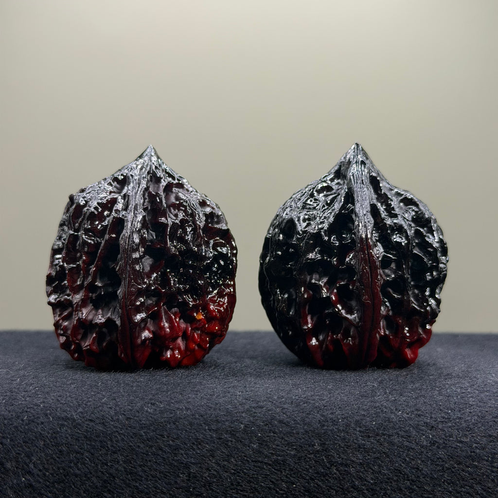 Ghost Rider Chicken Heart Wenwan Walnut · 40mm · Select Ritual