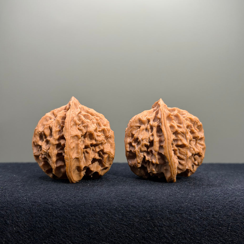 Triangle Shape · Apple Orchard Wenwan Walnut · 38mm · Natural · Select Ritual