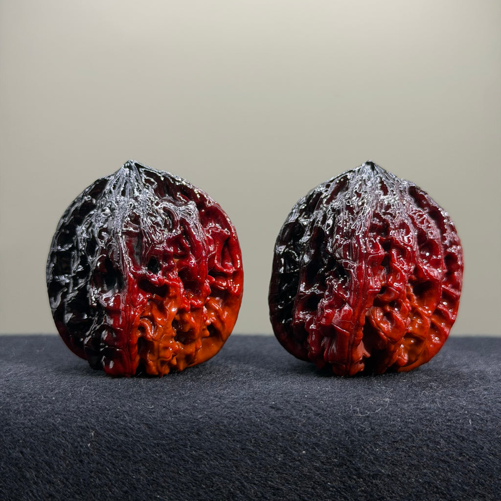 Ghost Rider · Chicken Heart Wenwan Walnut · 40mm · Select Ritual