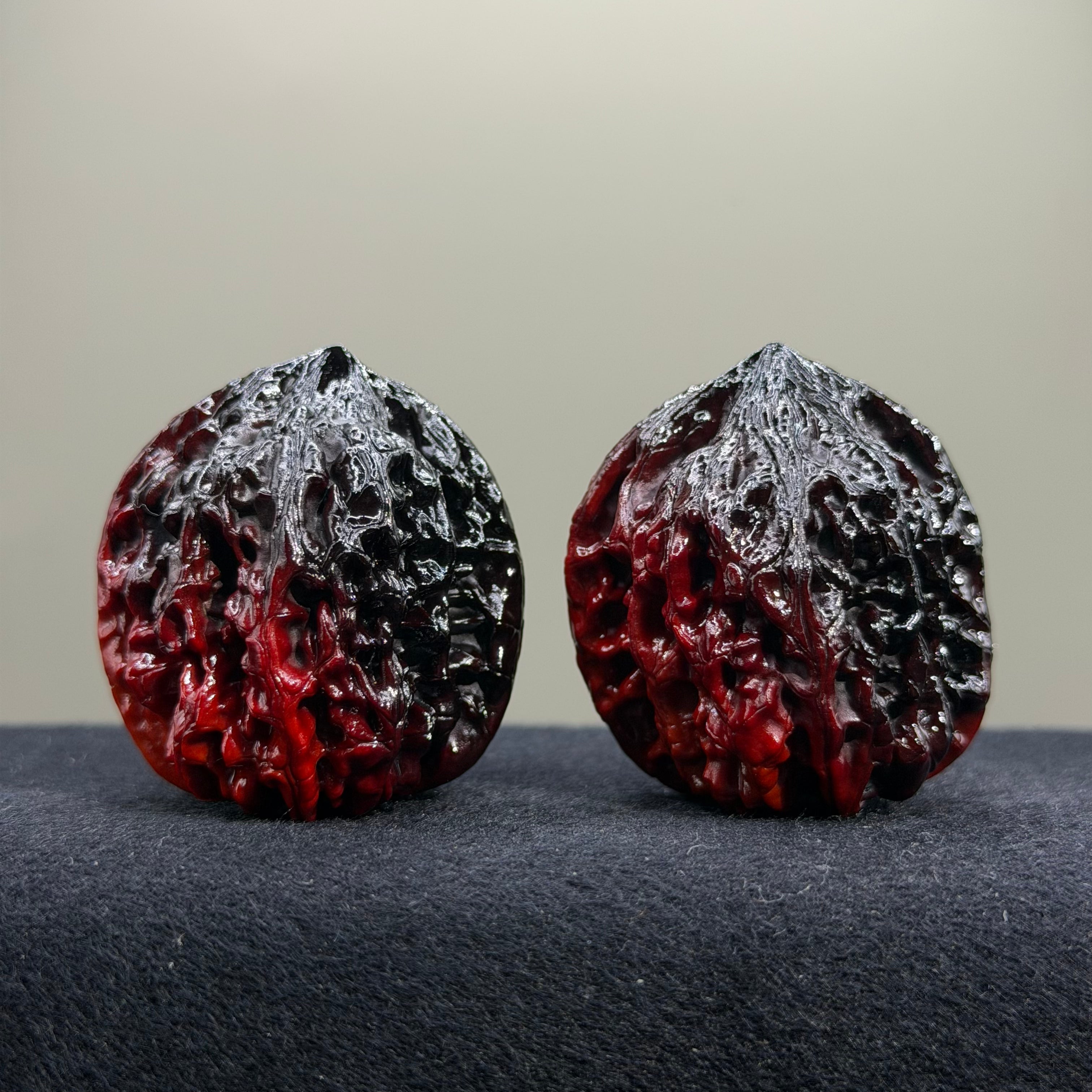 Ghost Rider · Chicken Heart Wenwan Walnut · 40mm · Select Ritual