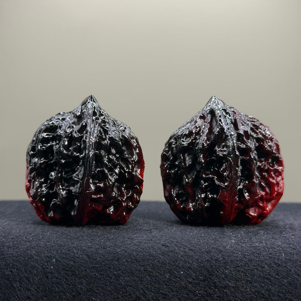 Ghost Rider · Chicken Heart Wenwan Walnut · 40mm · Select Ritual
