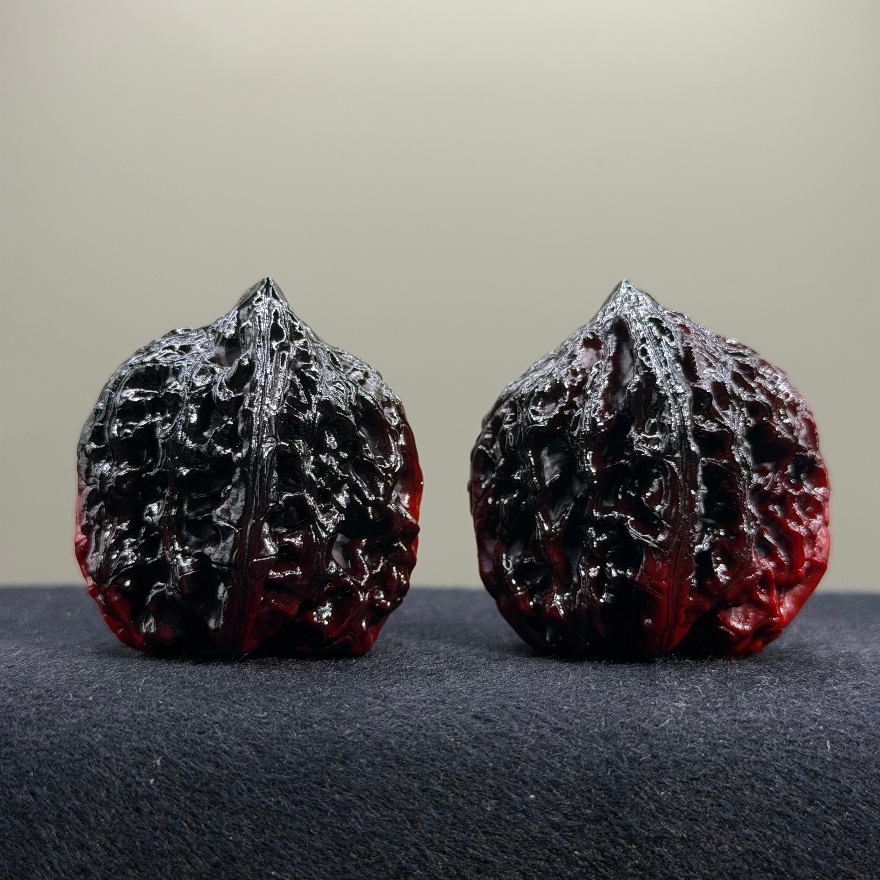 Ghost Rider · Chicken Heart Wenwan Walnut · 40mm · Select Ritual