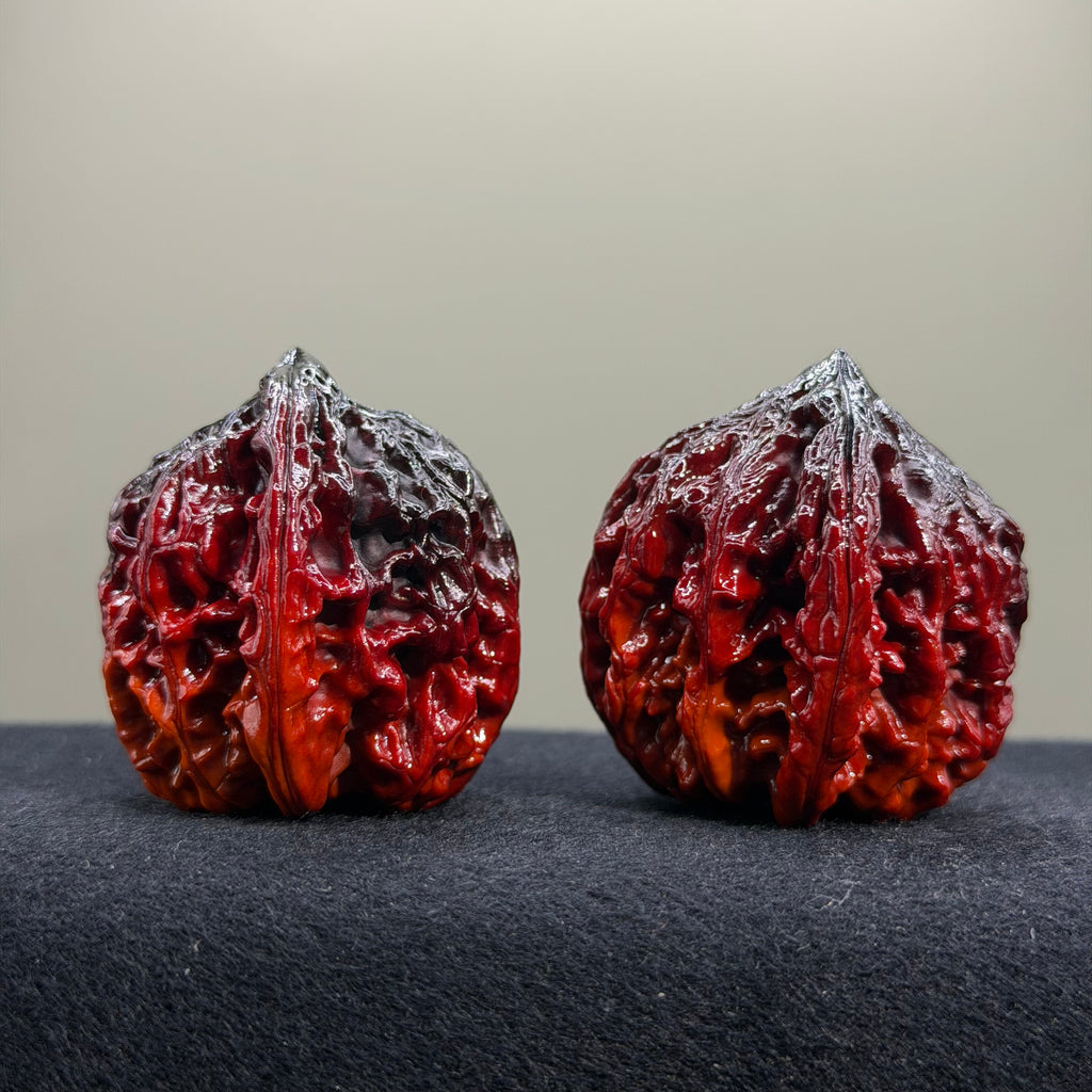 Ghost Rider · Chicken Heart Wenwan Walnut · 40mm · Select Ritual