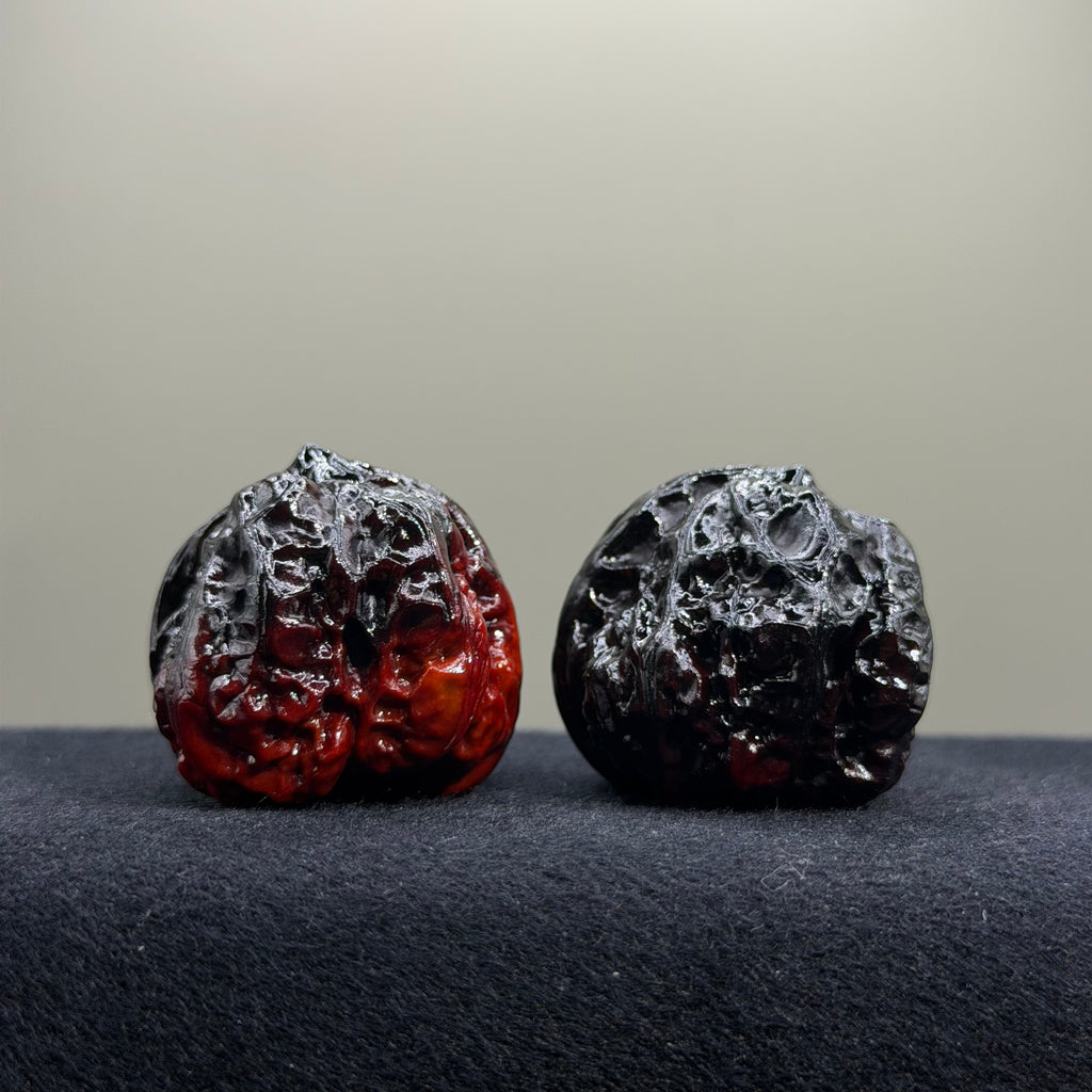 Ghost Rider · Toad Head Ground Buried Wenwan Walnut · 36mm · Select Ritual