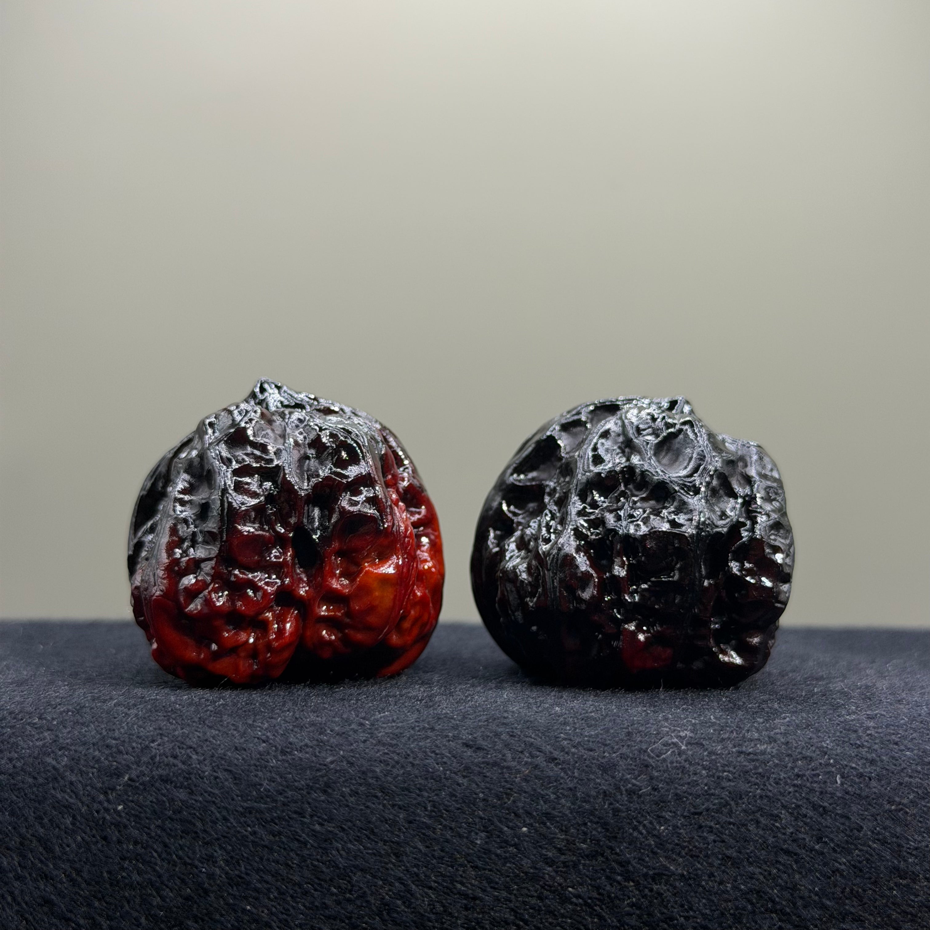 Ghost Rider · Toad Head Ground Buried Wenwan Walnut · 36mm · Select Ritual