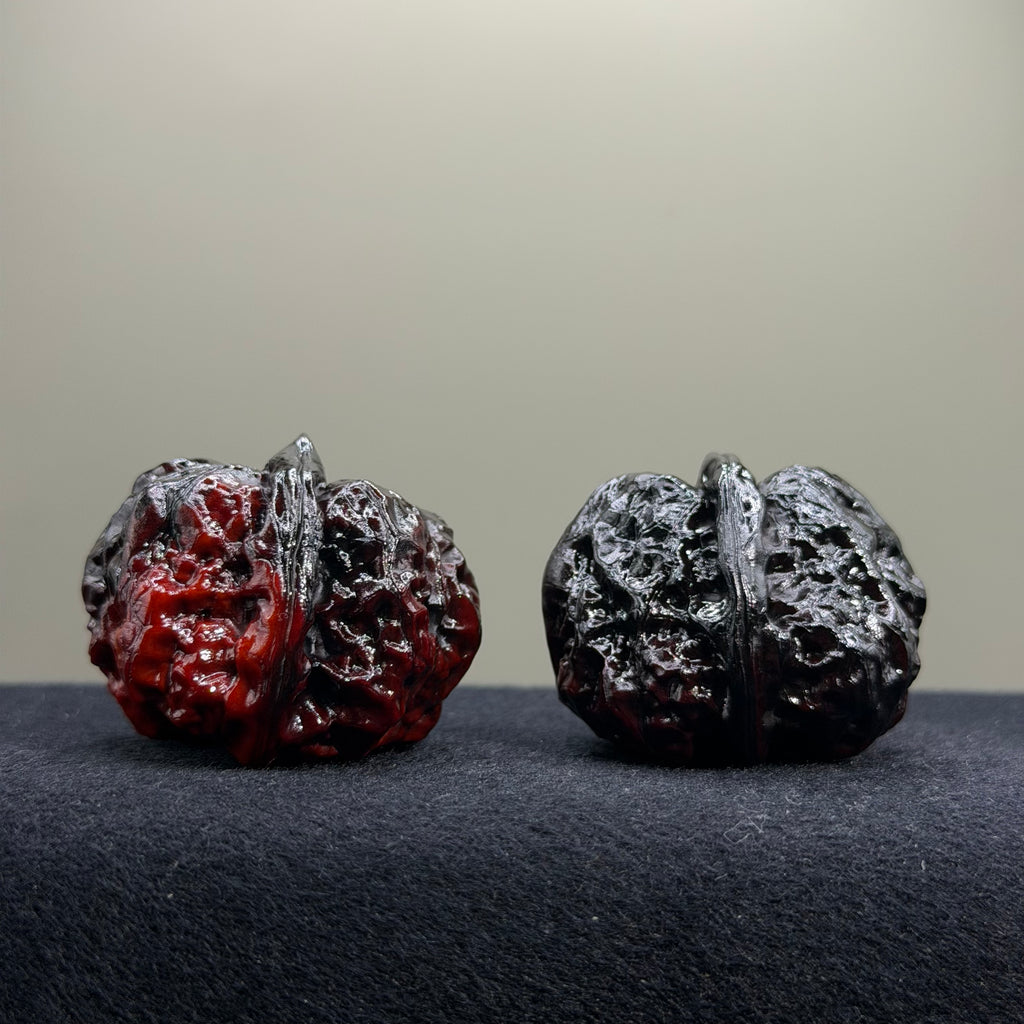 Ghost Rider · Toad Head Ground Buried Wenwan Walnut · 36mm · Select Ritual