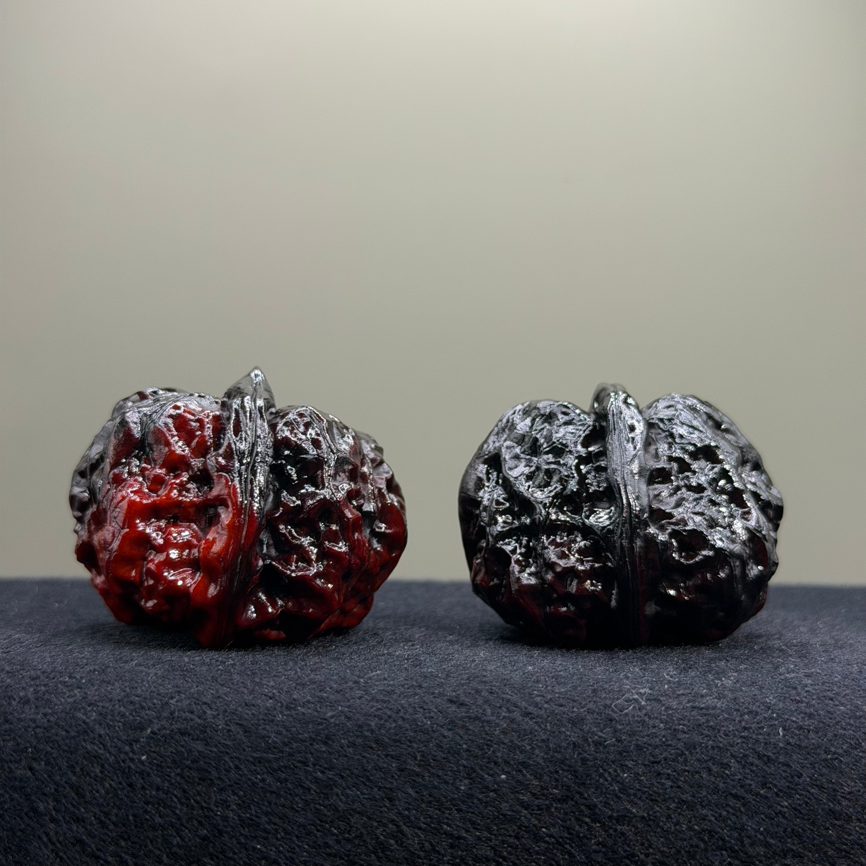 Ghost Rider · Toad Head Ground Buried Wenwan Walnut · 36mm · Select Ritual