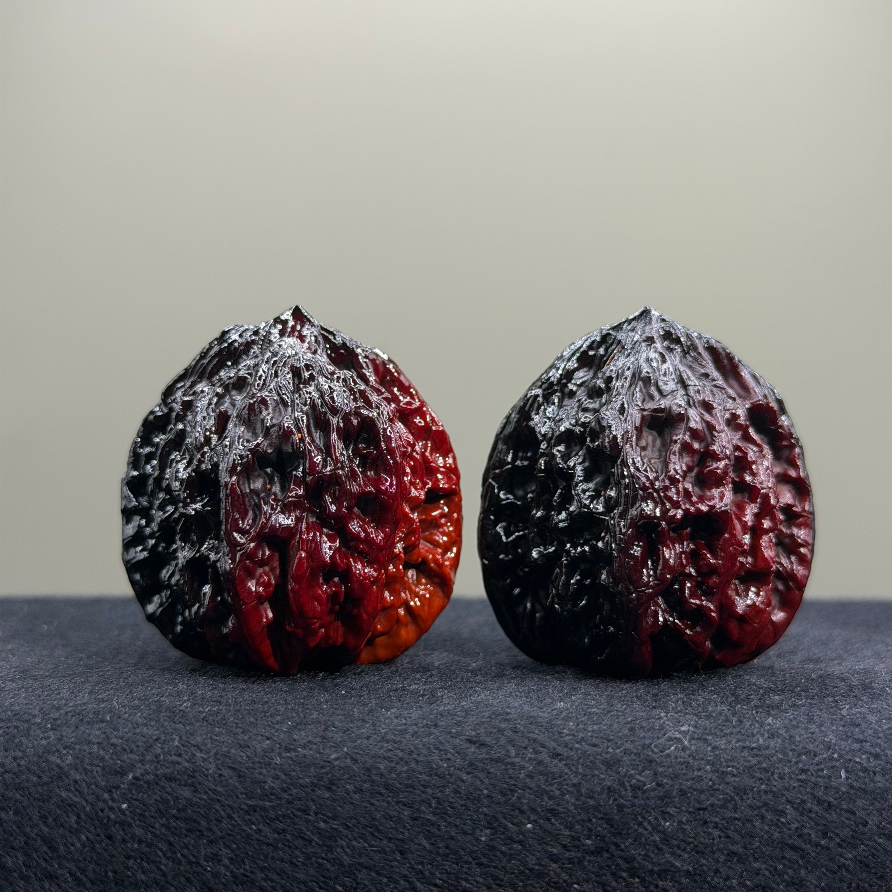 Ghost Rider · Tiger Head Ground Buried Wenwan Walnut · 38mm · Select Ritual