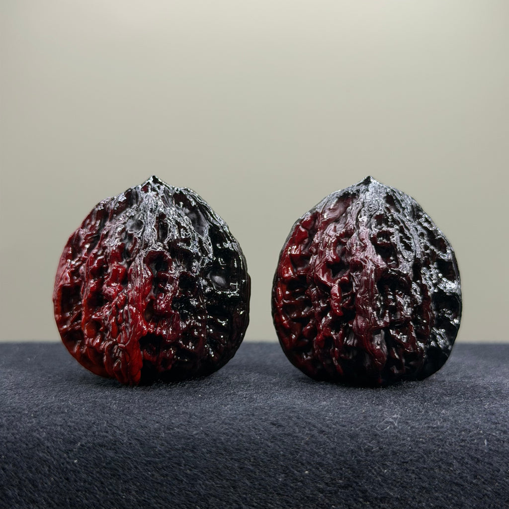 Ghost Rider · Tiger Head Ground Buried Wenwan Walnut · 38mm · Select Ritual