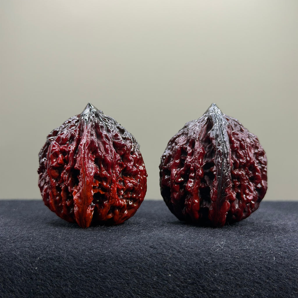Ghost Rider · Tiger Head Ground Buried Wenwan Walnut · 38mm · Select Ritual