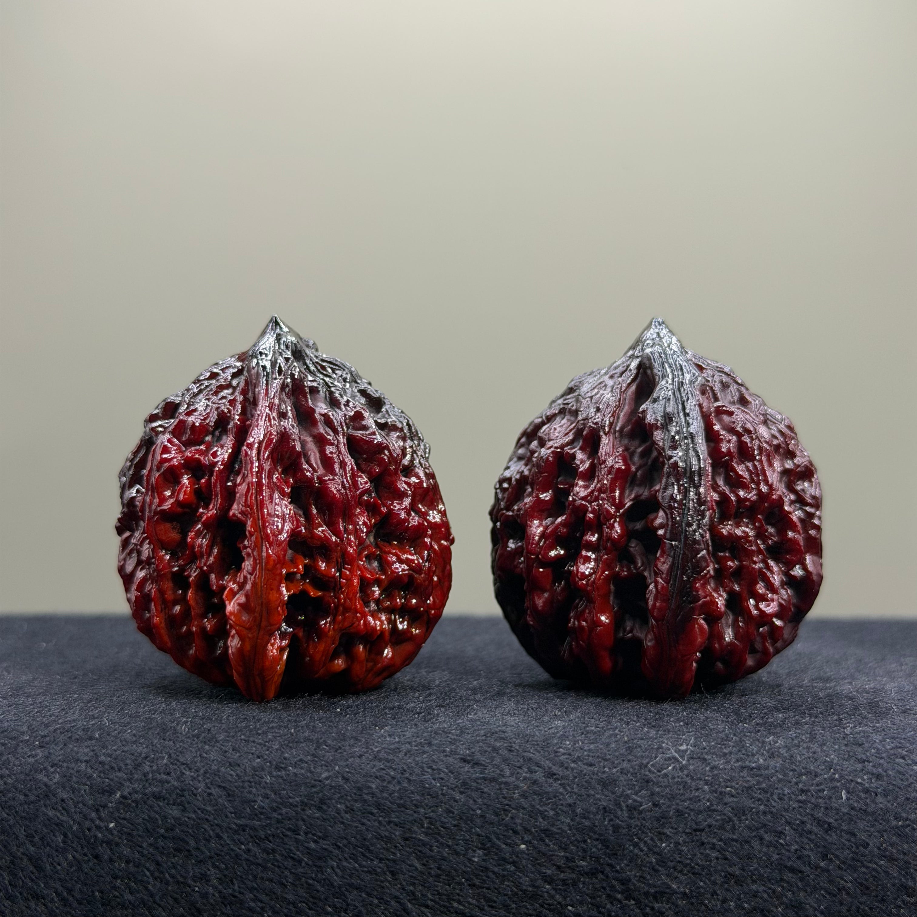 Ghost Rider · Tiger Head Ground Buried Wenwan Walnut · 38mm · Select Ritual
