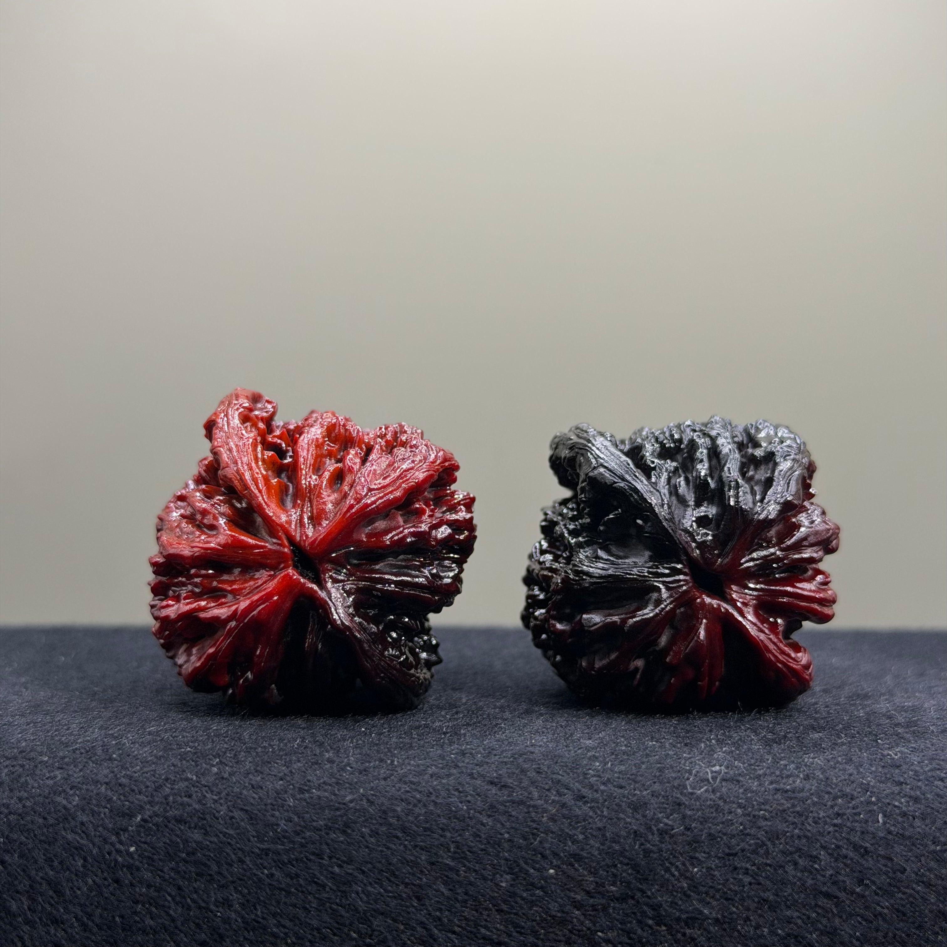 Ghost Rider · Tiger Head Ground Buried Wenwan Walnut · 38mm · Select Ritual