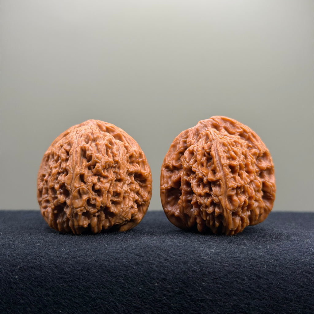 Nanjiang Stone Wenwan Walnut · 38mm · Entry Ritual