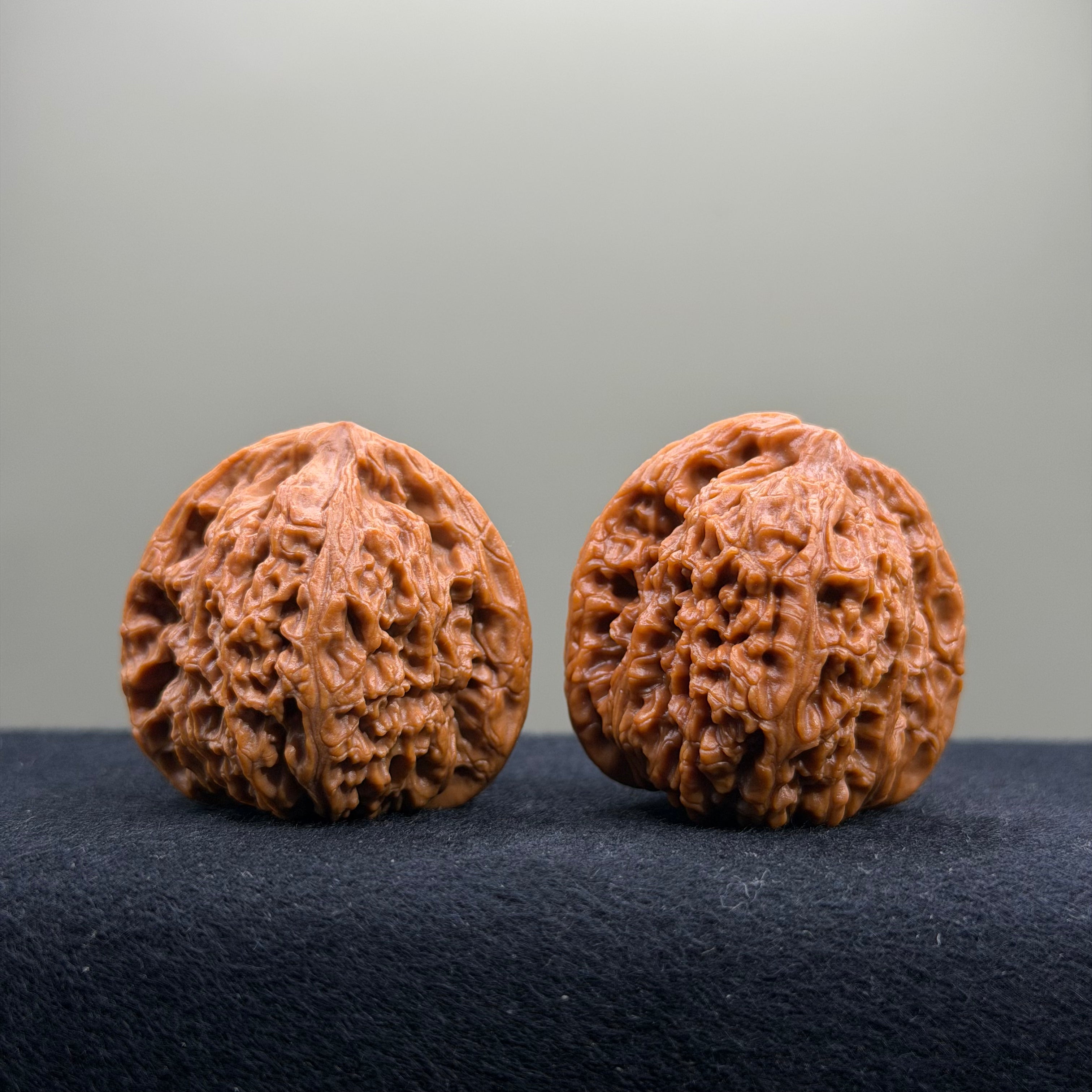Nanjiang Stone Wenwan Walnut · 38mm · Entry Ritual