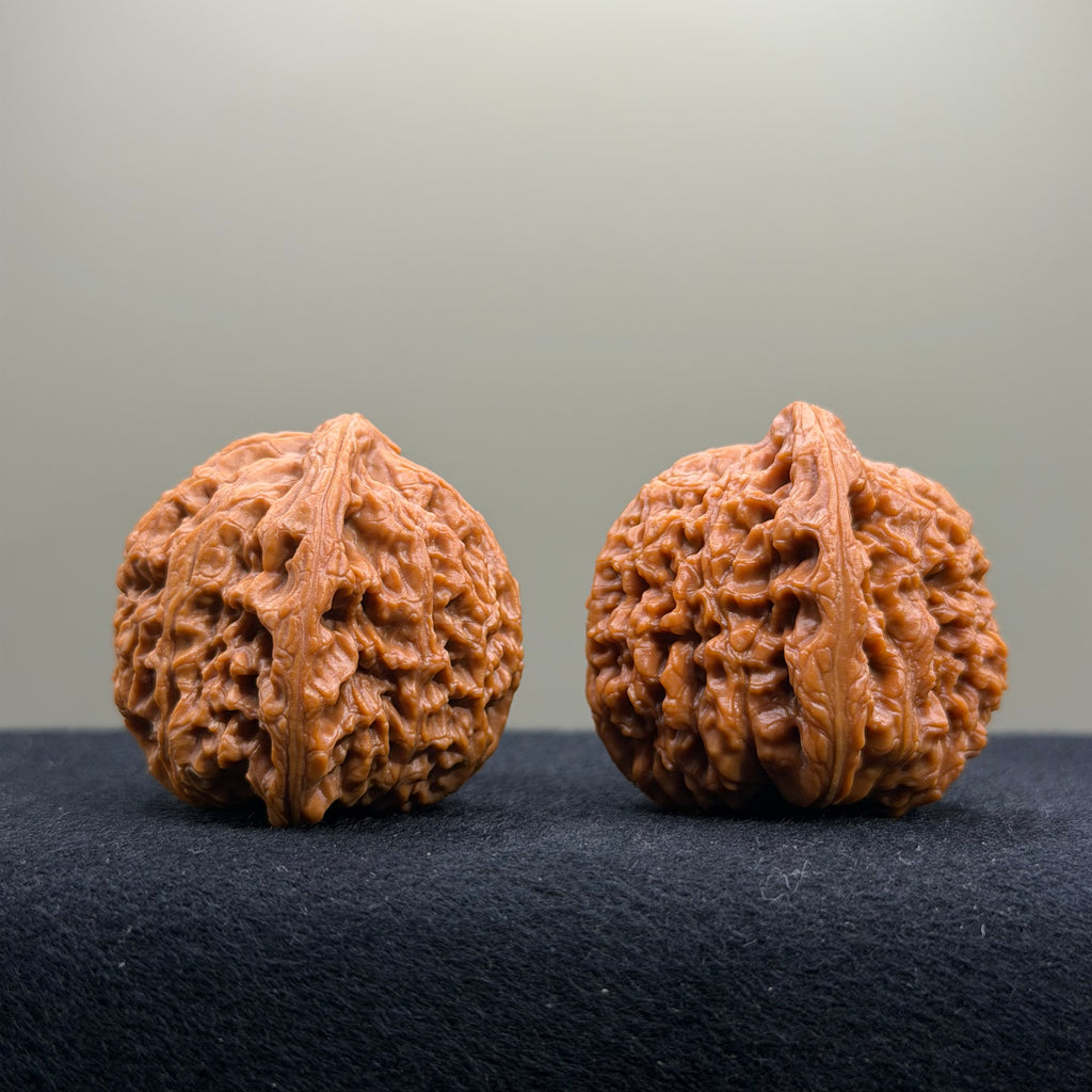 Nanjiang Stone Wenwan Walnut · 38mm · Entry Ritual