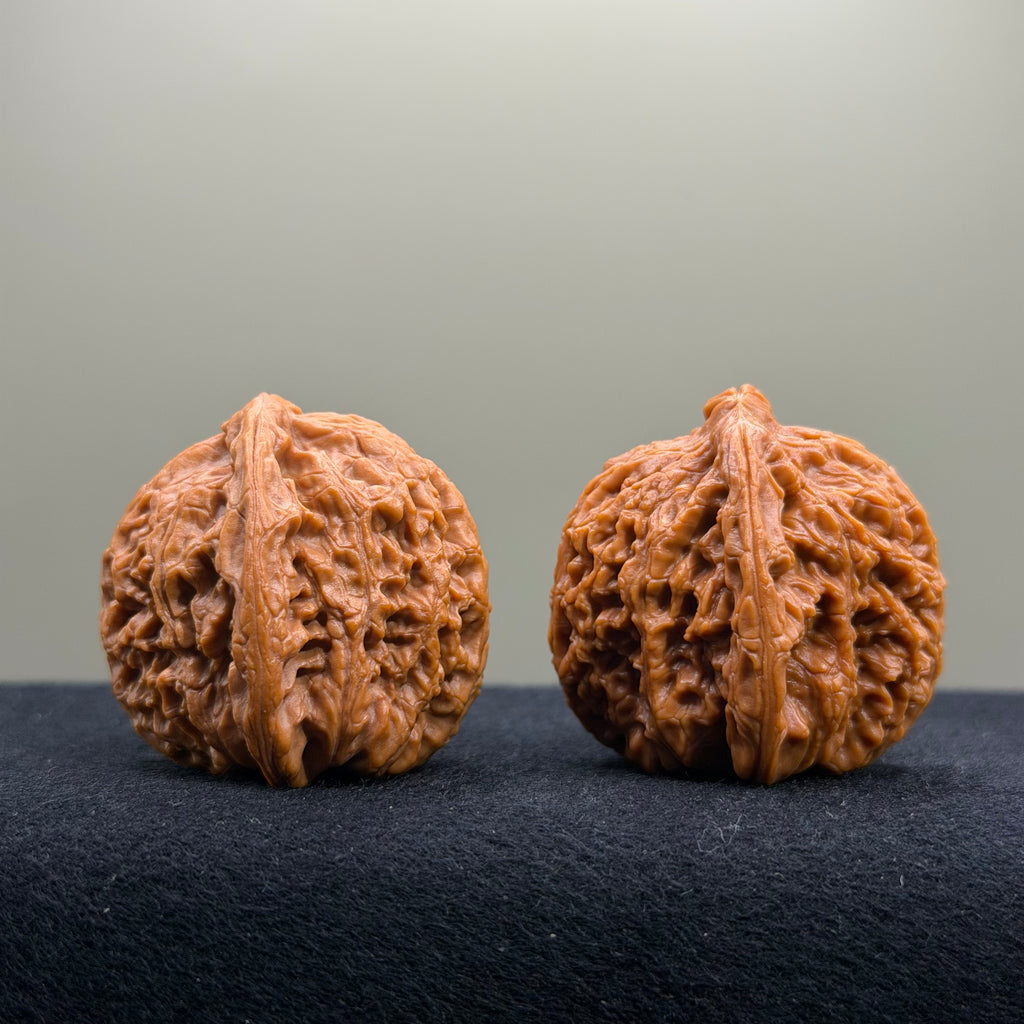 Nanjiang Stone Wenwan Walnut · 38mm · Entry Ritual