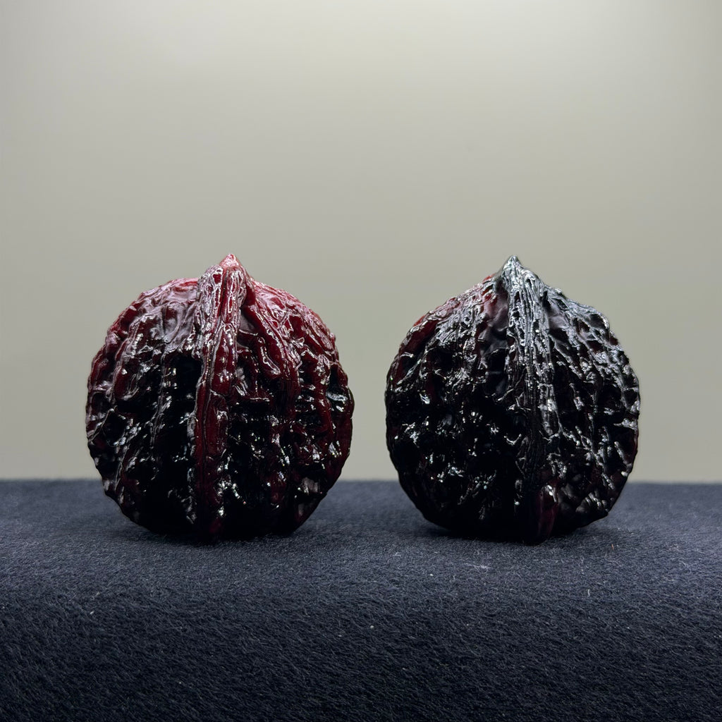 Ghost Rider · Tiger Head Ground Buried Wenwan Walnut · 40mm · Select Ritual