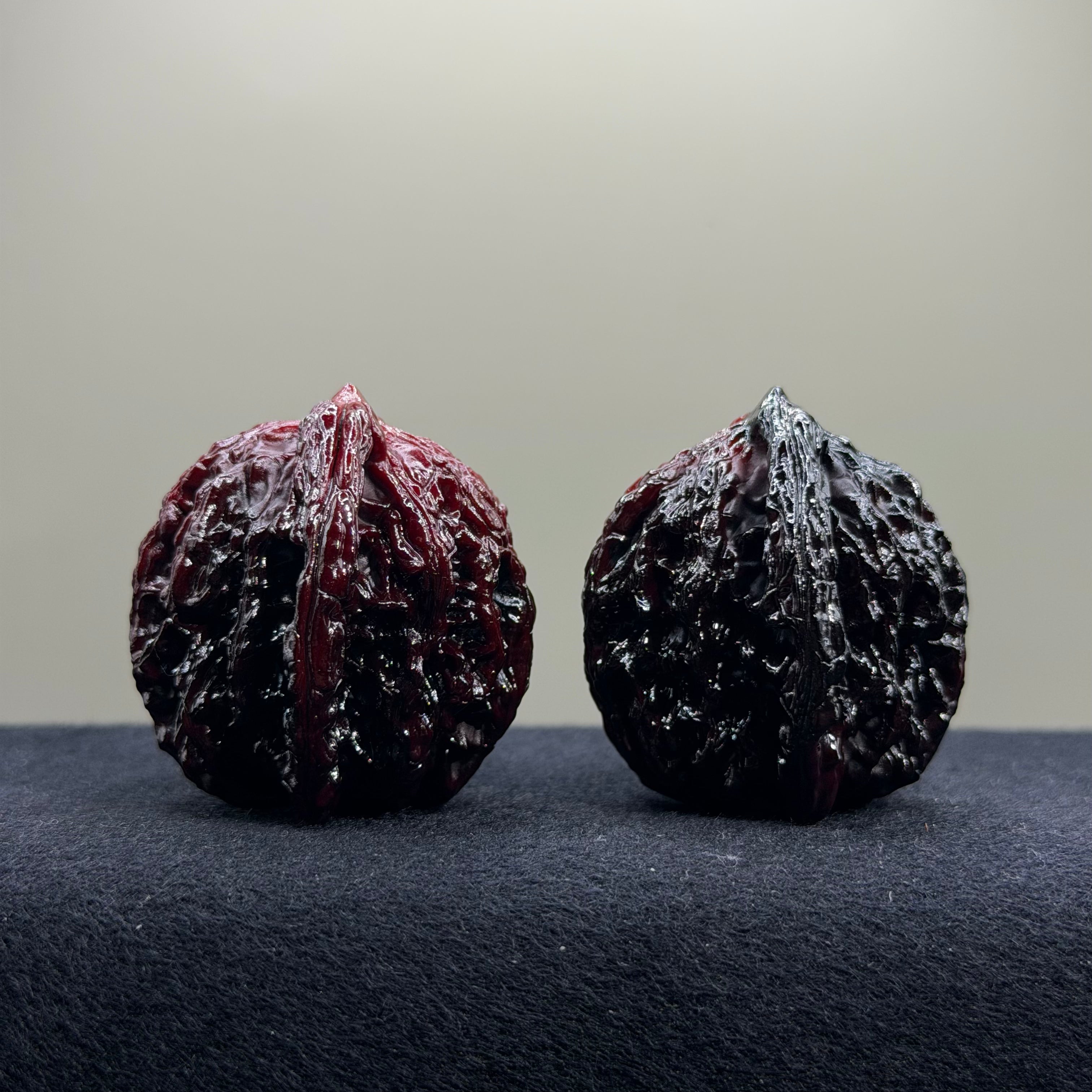 Ghost Rider · Tiger Head Ground Buried Wenwan Walnut · 40mm · Select Ritual