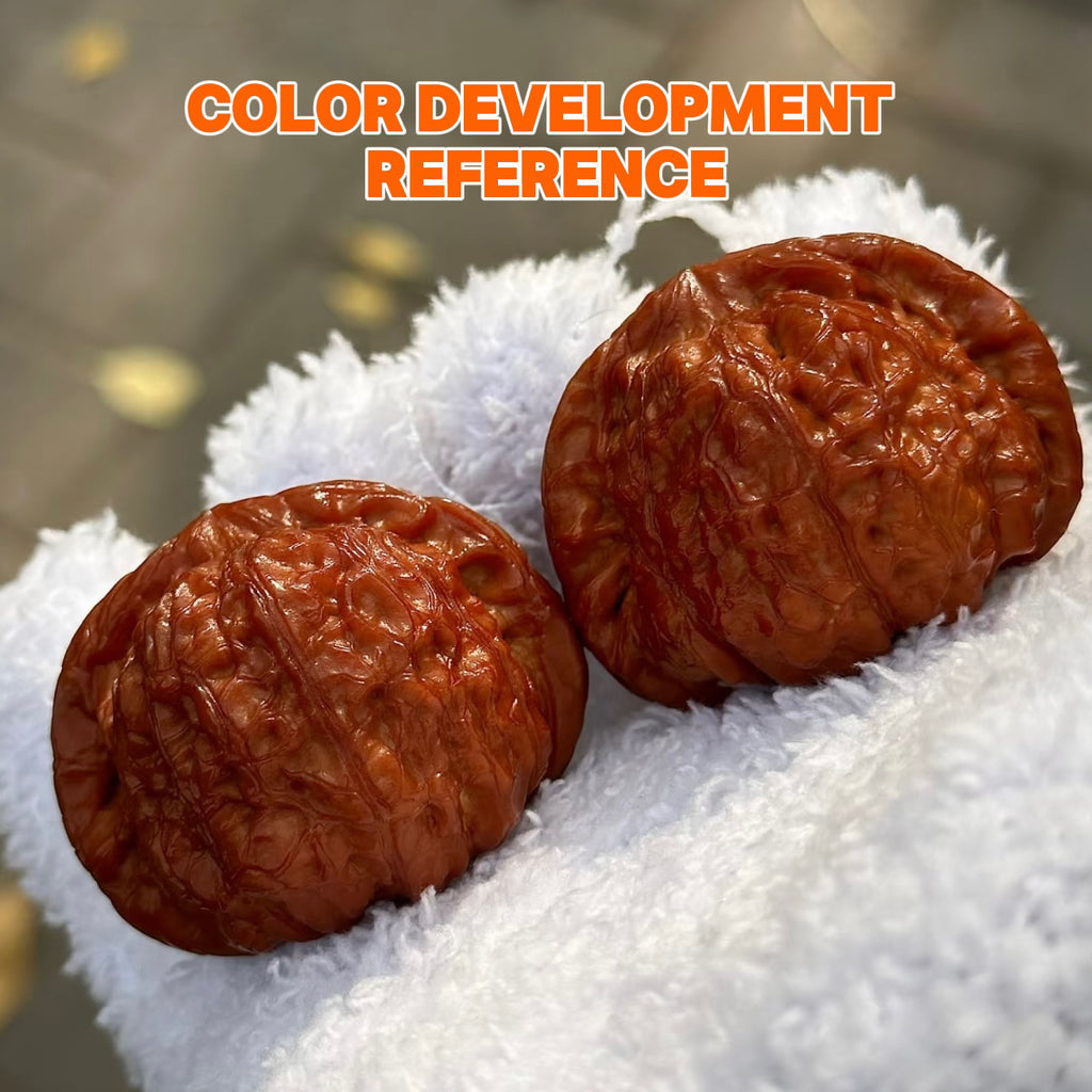 Pumpkin Wenwan Walnut · 37mm · Natural · Entry Ritual