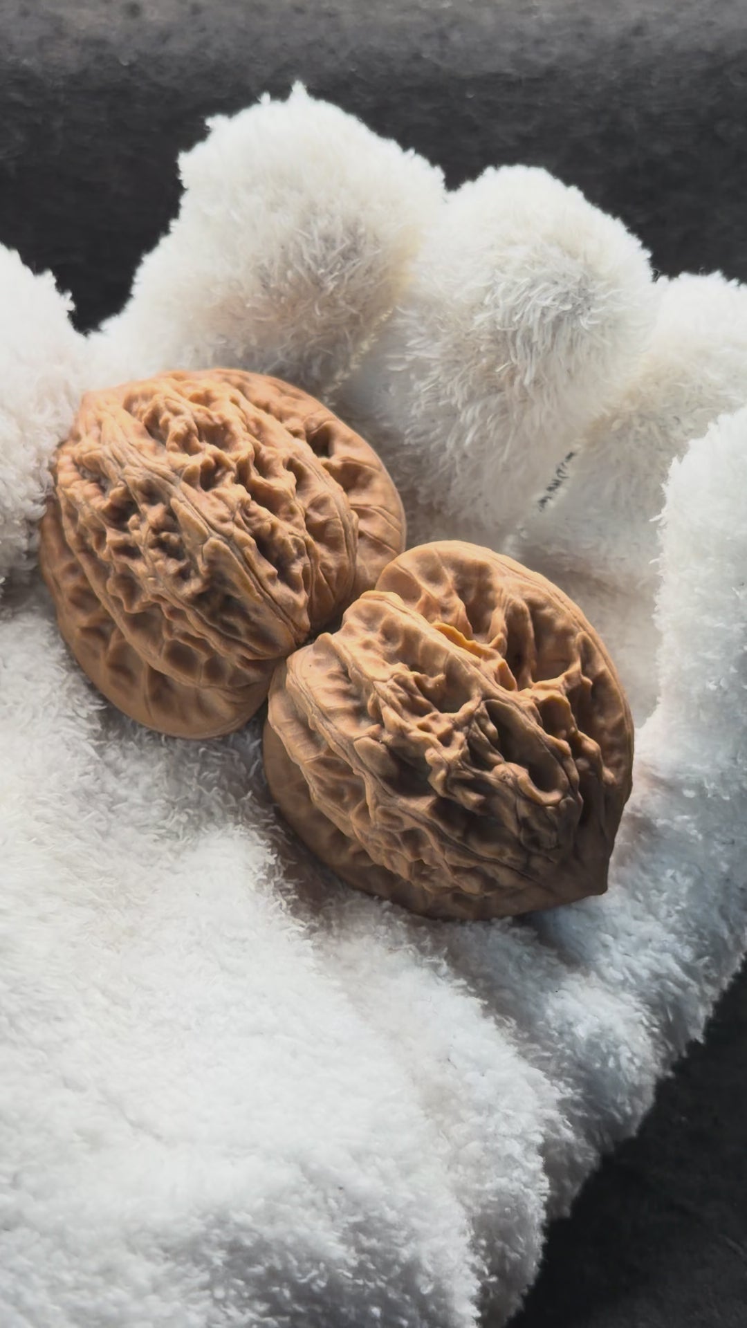 Mist Cloud Wenwan Walnut  · 38mm · Natural · Select Ritual
