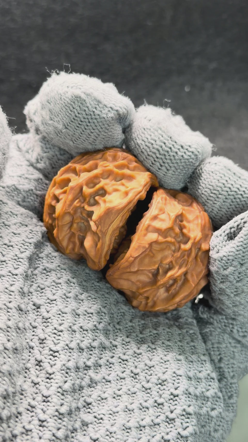 Treasure Bowl Wenwan Walnut · 35mm · Natural · Select Ritual