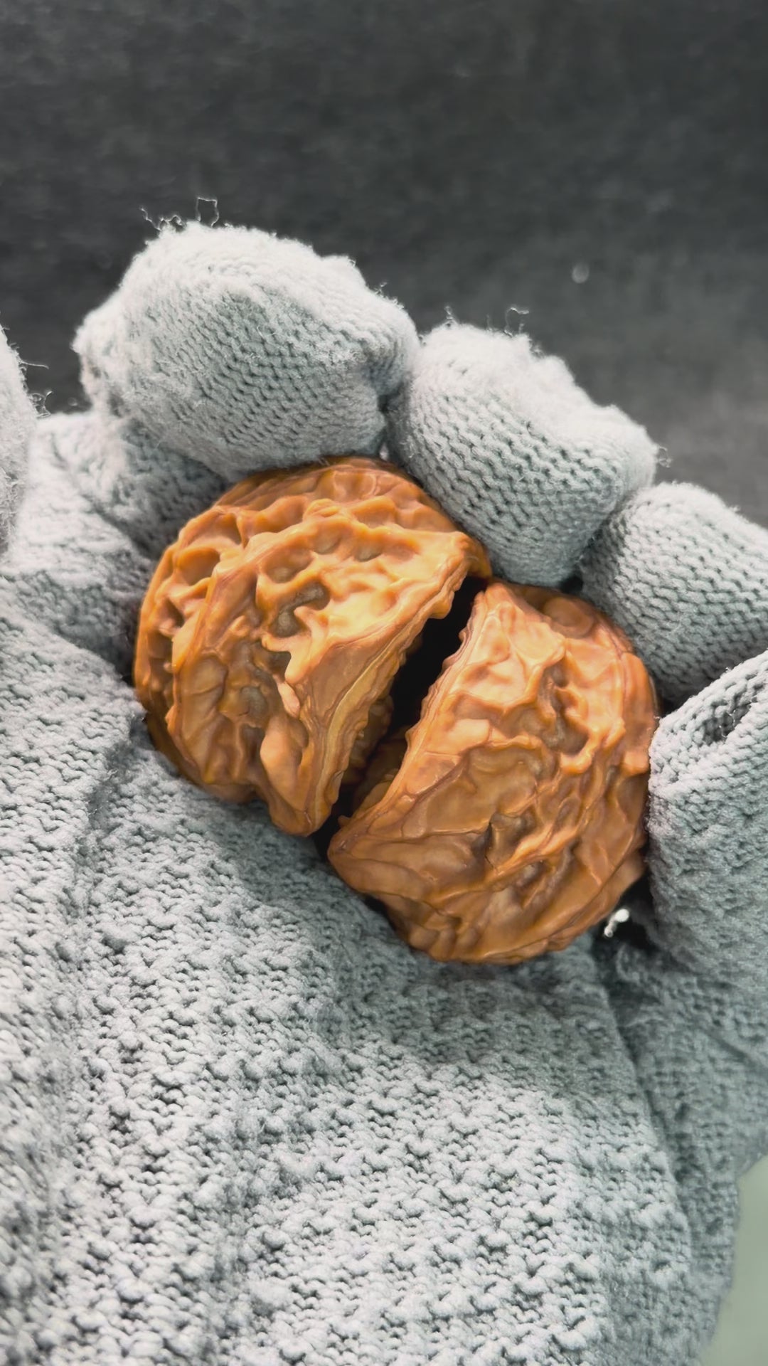 Treasure Bowl Wenwan Walnut · 35mm · Natural · Select Ritual