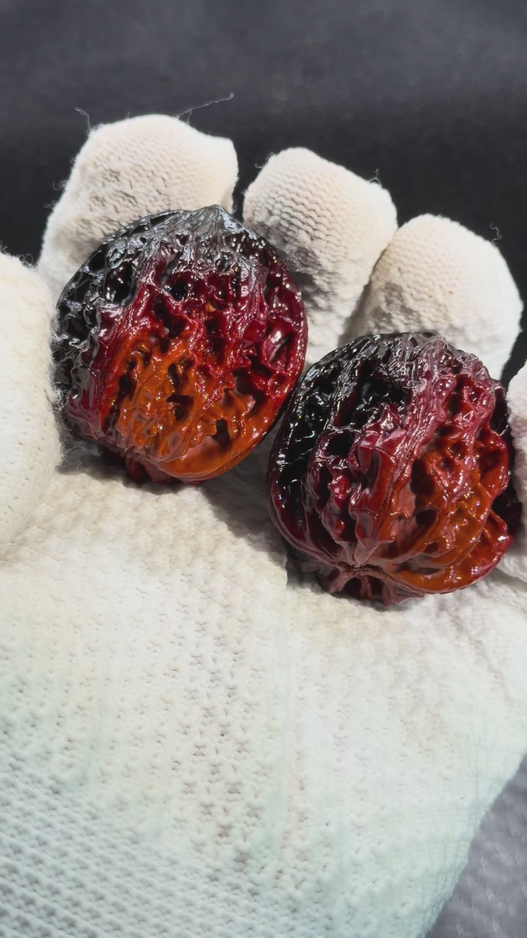 Ghost Rider · Chicken Heart Wenwan Walnut · 40mm · Select Ritual