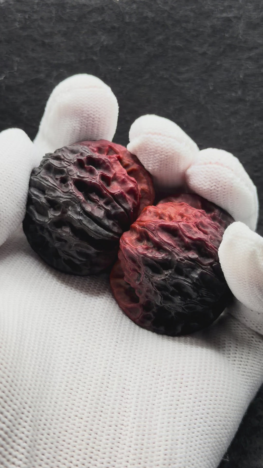 Ghost Rider Red Bean Wenwan Walnut · 38mm · Select Ritual